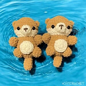 Crochet Otter Plush Toy